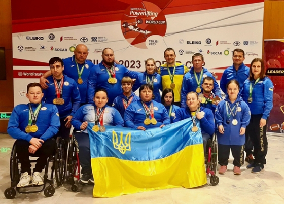 На Кубку світу з парапауерліфтингу в Грузії спортсмени Донеччини здобули 7 медалей