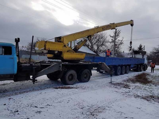 В Краматорске начали устанавливать фонари на солнечных батареях 