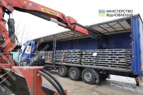 Україна отримала від Норвегії 10 мостів для визволених територій