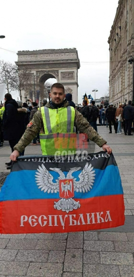 Российский пропагандист похвастался, что в акциях &quot;желтых жилетов&quot; принимают участие боевики &quot;ДНР&quot;