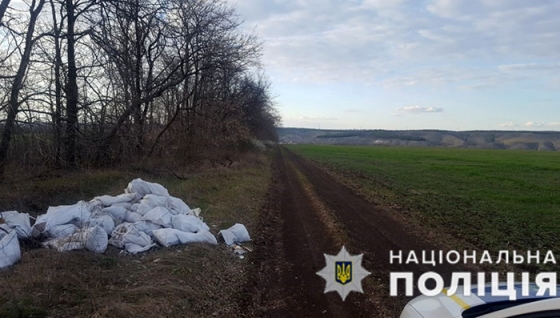 В лесопосадке под Краматорском водитель грузовика, сгружавший мусор в посадке, сбил лесничего