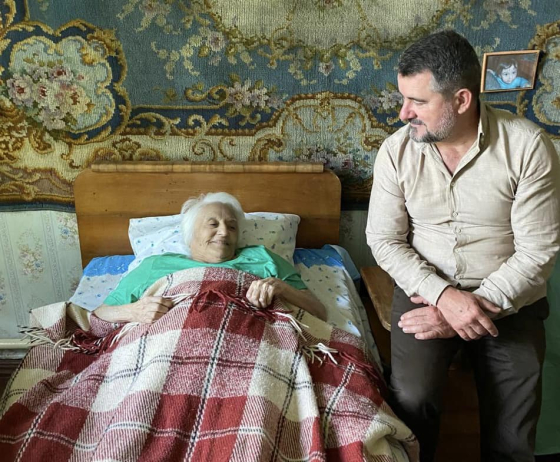 Сьогодні мешканка Словʼянська Зінаїда Вартанянц відзначає свій 102-й День народження