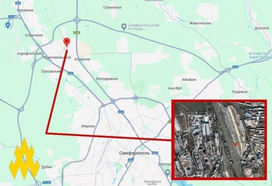Партизани показали техніку в Криму, яку готують росіяни для перекидання на фронт