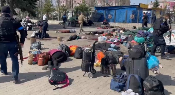 На залізничний вокзал Краматорська прилетіло 2 ракети