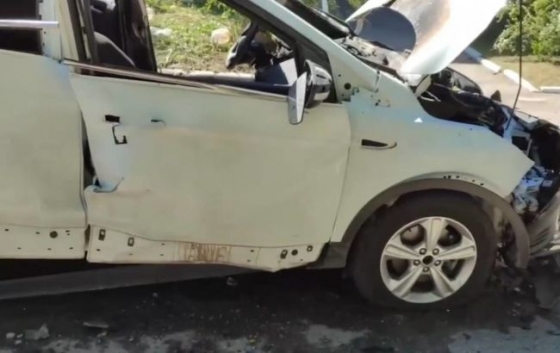 В Бердянську підірвали автомобіль, ліквідовано колаборанта