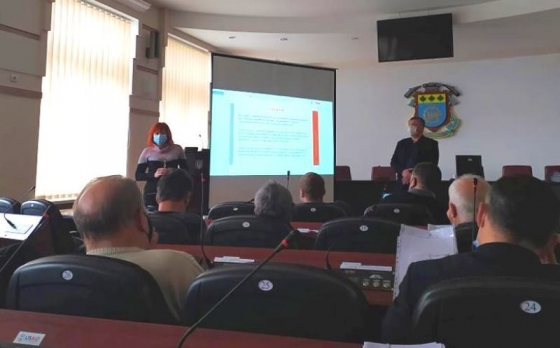 У Краматорську депутатам презентували схему організації дорожнього руху