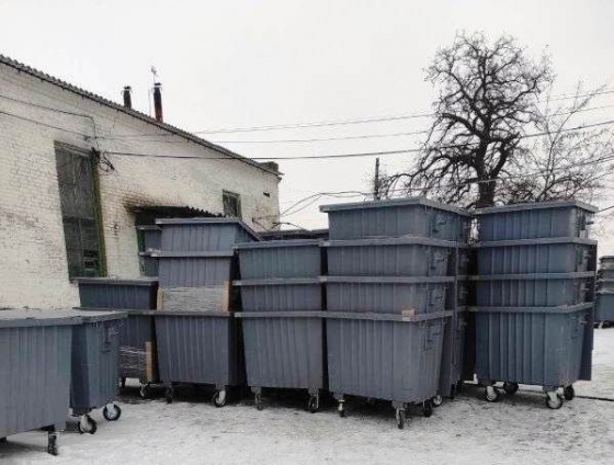 В Краматорске новые мусорные контейнеры установят в районе Красногорки и Октябрьского
