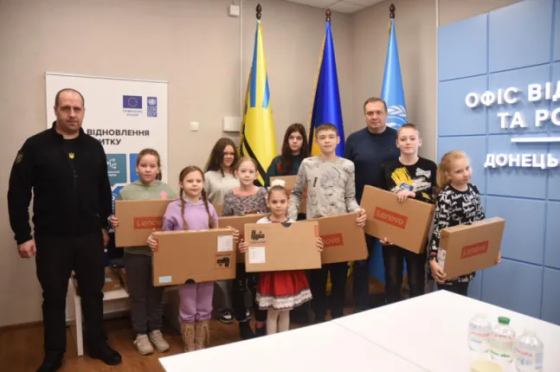 Краматорським школярам нададуть комп’ютерну техніку для навчання