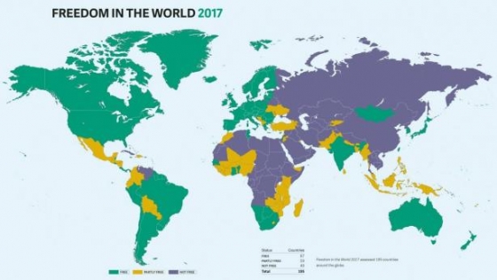 Freedom House оценила Крым отдельно от Украины 