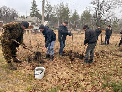 У Нацпарку Краматорського району висадили саджанці дерев