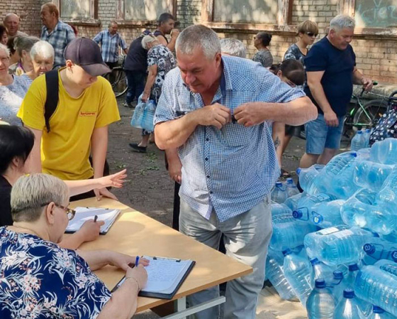Благодійники підтримують краматорців