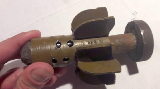 Боевики, пытаясь скрыть факты обстрелов из запрещенного вооружения, адаптируют 82-мм снаряды для стрельбы из гранатометов, - СЦКК