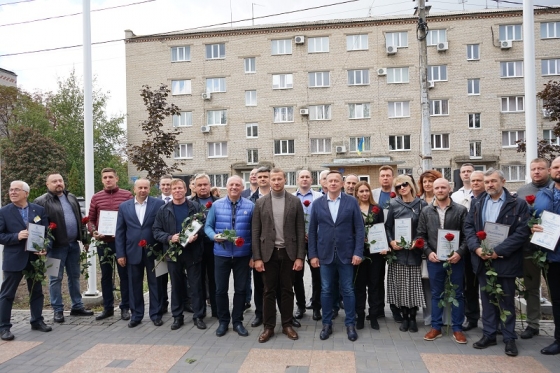 У Краматорську відкрили алею кращих платників податків