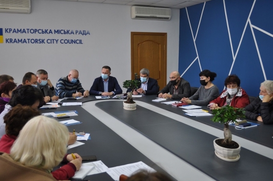 В Краматорске состоялось заседание круглого стола между председателями ОСМД и коммунальными службами