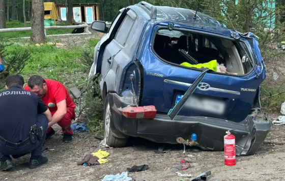 У ДТП на Харківщині загинули жінка і трирічна дитина, водій скоїв самогубство