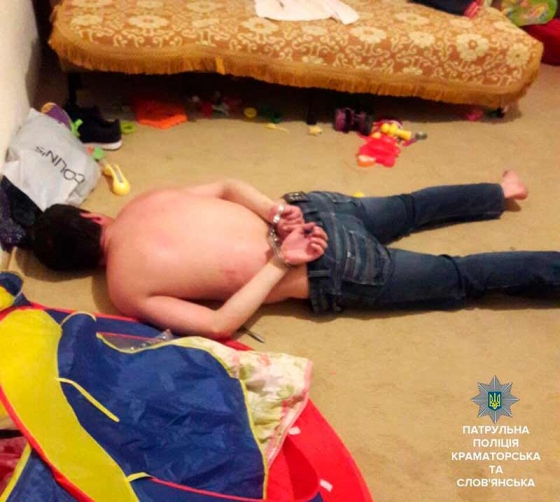 Краматорчанин побил свою жену на почве ревности 