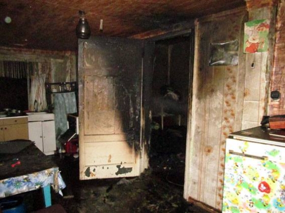 Отец и сын погибли во время пожара в Славянске 