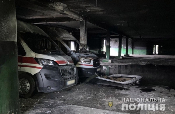 В Краматорске рассказали подробности пожара на областной станции скорой помощи 