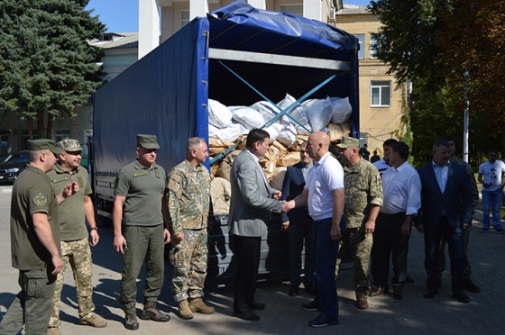В Краматорск прибыл гуманитарный груз из Латвии для жителей прифронтовой зоны Донетчины 