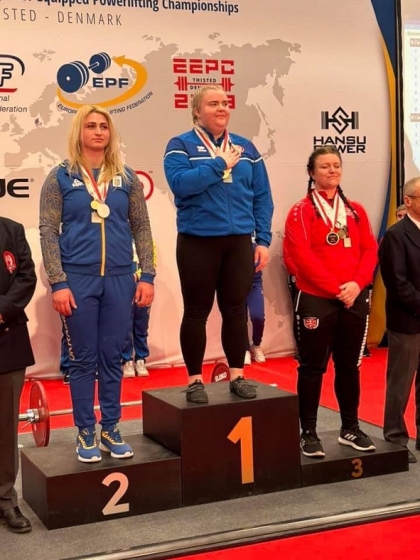Краматорські спортсмени вдало виступили на Чемпіонаті Європи з пауерліфтингу