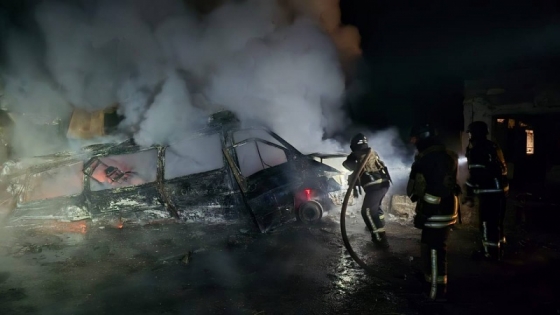 Нічний обстріл Харкова: в ОВА розповіли про наслідки і показали руйнування