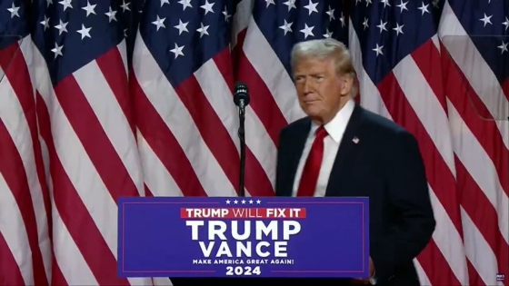 Трамп оголосив себе переможцем та пообіцяв Америці &quot;зцілення&quot; і &quot;золотий вік&quot;