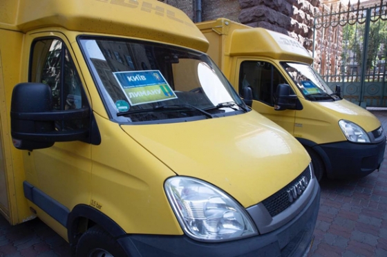 Деокуповані громади Краматорського району отримали вантажні автобуси