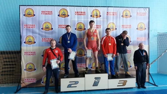 Краматорчанин стал призером чемпионата Украины по греко-римской борьбе 