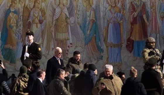 Байден прибув до Києва