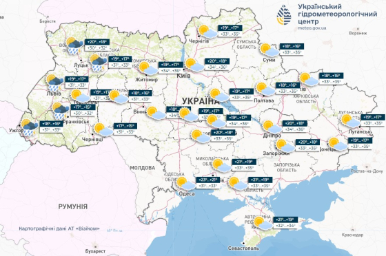 Спека до +37 охопить більшість областей України: прогноз погоди на завтра