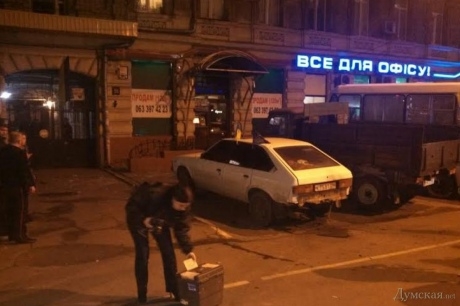 В Одессе прозвучал взрыв возле офиса евромайдановцев