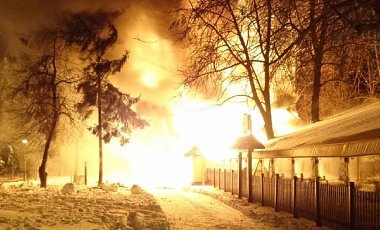 Пожар в кафе Харькова: ожоги получила одна посетительница