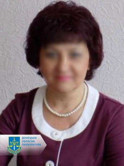«Перевзулась» і працює на окупантів – «голові Кальчицької сільської адміністрації ДНР» заочно повідомлено про підозру