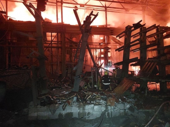 Окупанти ввечері знову били по промисловості Краматорська