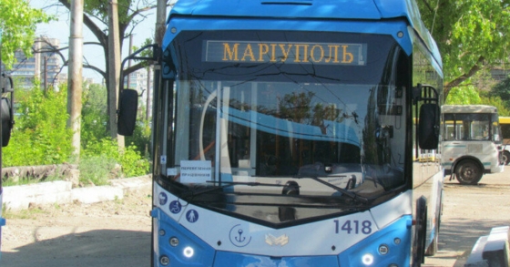 Рашисты отправят 7 уцелевших троллейбусов из Мариуполя в оккупированный Донецк, - Андрющенко 