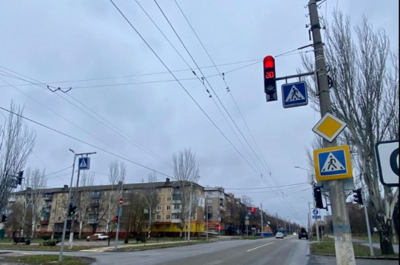 В Краматорську відновили роботу світлофорів на декількох перехрестях