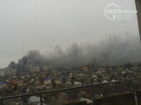 Террористы обстреляли из 
