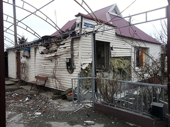 Боевики нанесли артудар по жилым домам Авдеевки