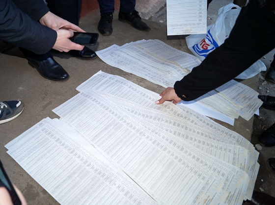 В Краматорске обнаружены несколько сот копий заполненных бюллетеней за одного из кандидатов в президенты