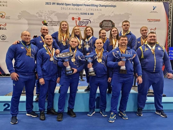 Краматорці посіли перші місця на чемпіонаті світу з паверліфтінгу