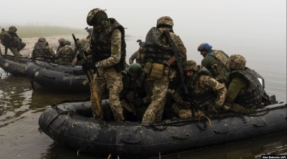 ЗСУ провели низку успішних дій на лівобережжі Херсонщини, тривають важкі бої, - Генштаб