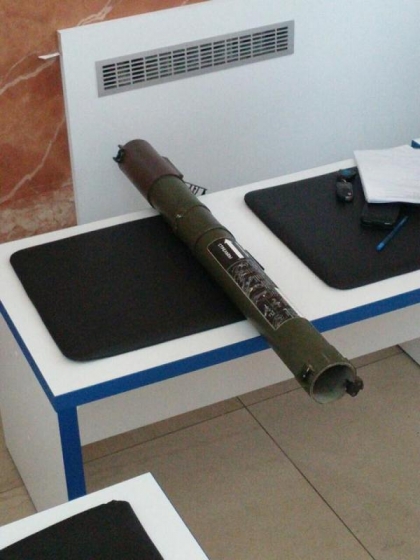 Во время поиска взрывчатки на вокзале найден стреляный РПГ-22 