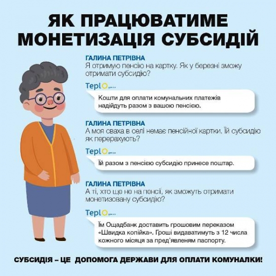 З 12 березня мешканці Краматорська зможуть отримати субсидії у грошовій формі