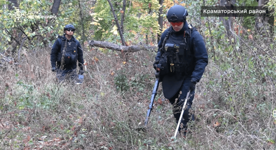У природному парку «Святі гори» знищені вибухонебезпечні предмети