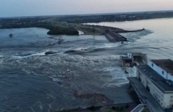 Каховське водосховище за добу обміліло на 1 метр. Вода продовжує спадати, - Укргідроенерго