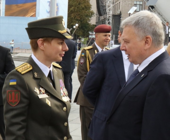 В Вооруженных силах Украины появилась первая женщина-бригадный генерал 