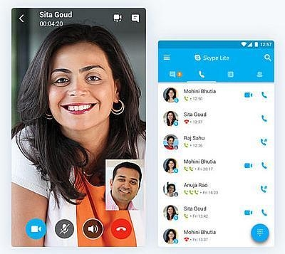 Microsoft выпустила облегченный Skype