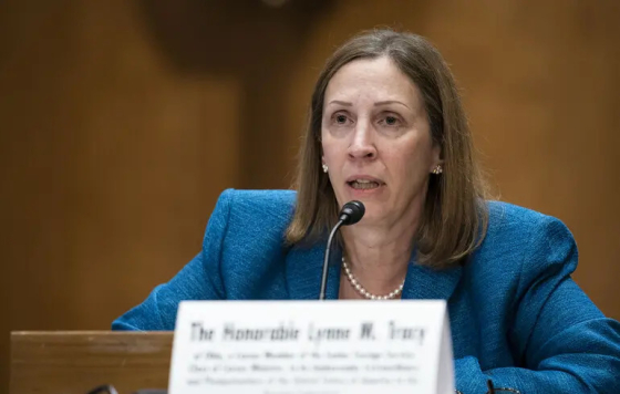 Посол США Трейсі відвідала МЗС Росії: обговорила &quot;діяльність закордонних установ&quot;