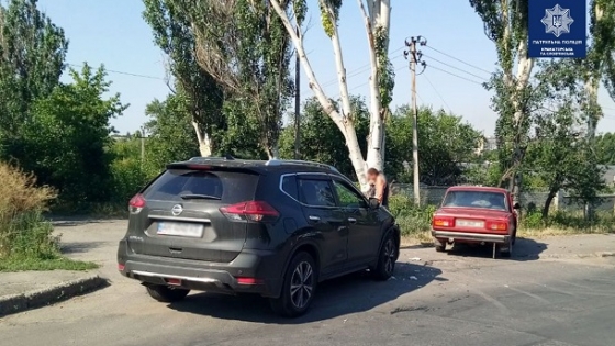 В Краматорске на улице Хабаровской столкнулись два автомобиля