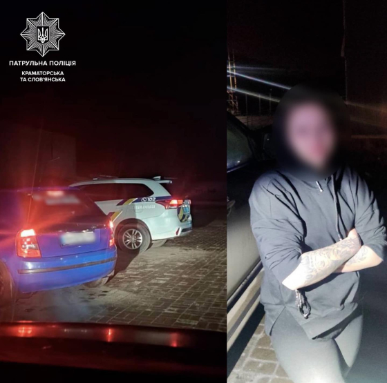Позбавлена права керування та з ознаками наркотичного сп’яніння: поліціянти виявили порушницю ПДР
